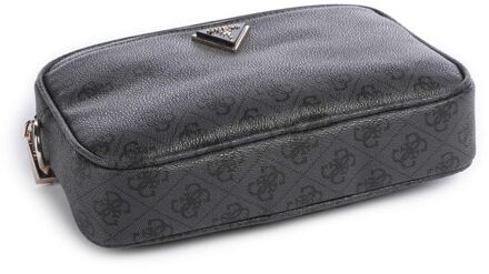 Guess Meridian II Camera Tas Donkergrijs - One Size