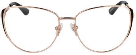 Guess Metaal Cateye Bril Bruin