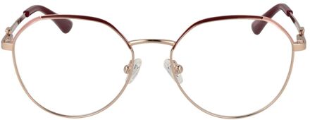 Guess Metaal Frame Bril Bruin - One Size