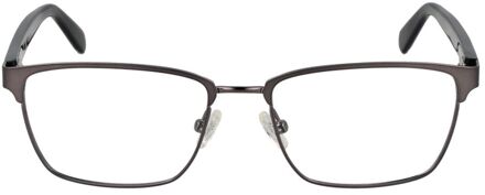 Guess Metaallic kader rechthoekige bril Grijs - One Size