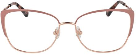 Guess Metalen Flessenframe Cat Eye Bril - maat Bruin