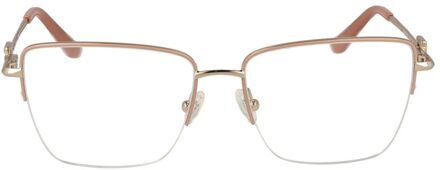 Guess Metalen Montuur Bril Bruin