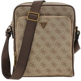 Guess Milano Mini-Crossbody 4G-Logo Beige - T/U