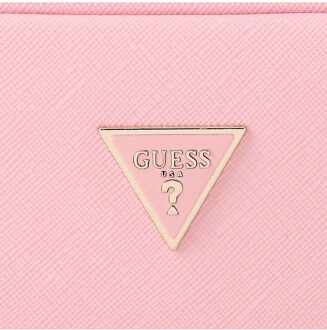 Guess Mini Driehoekig Make-up Tasje voor Dames Rosé - One Size