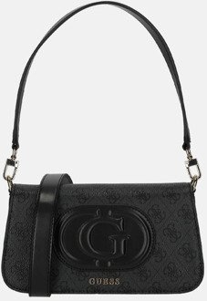 Guess Mini-Schoudertas Eco Mietta 4G-Logo Zwart multi - T/U