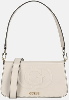 Guess Mini-Schoudertas Eco Mietta Wit - T/U