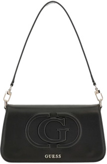 Guess Mini-Schoudertas Eco Mietta Zwart - T/U