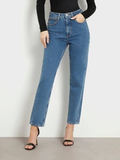 Guess Mom Jeans Blauw - 30