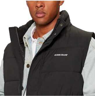 Guess Mouwloos gewatteerd herenjack Reg G van Guess Zwart - S