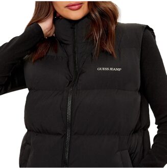 Guess Mouwloos gewatteerd jack Guess dames GJ Regular Zwart - M