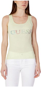 Guess Mouwloos topje Guess , Groen , Dames - L,M,S,Xs