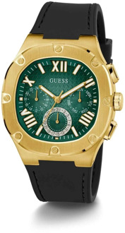 Guess Multifunctioneel Horloge In Silicone Zwart - T/U