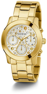 Guess Multifunctioneel Horloge Met Kristallen Goud - T/U