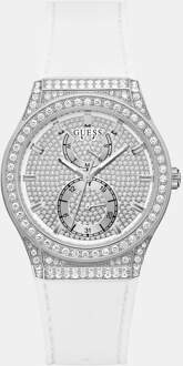 Guess Multifunctioneel Horloge Met Kristallen Zilver - T/U
