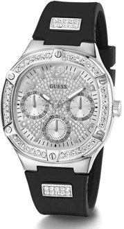 Guess Multifunctioneel Horloge Met Kristallen Zilver - T/U