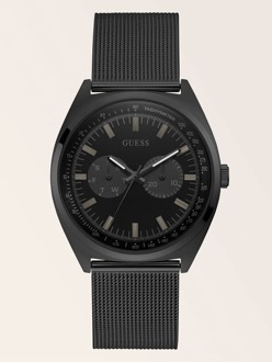 Guess Multifunctioneel Horloge Staal Zwart - T/U