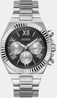 Guess Multifunctioneel Horloge Van Roestvrij Staal Zilver - T/U