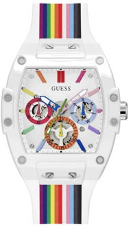 Guess Multifunctioneel Siliconen Horloge Multicolor - T/U