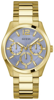 Guess Multifunctionele ZEN gouden horloge Guess , Yellow , Heren - ONE Size