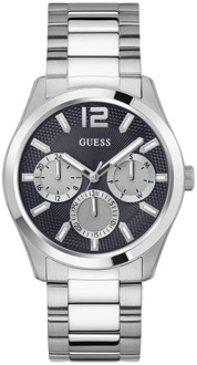 Guess Multifunctionele ZEN horloge in zilver/zwart Guess , Gray , Heren - ONE Size