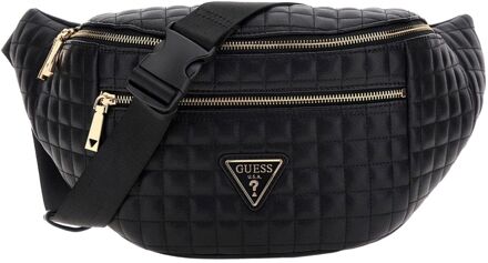Guess Nadira Belt Bag black heuptas Zwart - H 16 x B 45 x D 11 cm