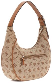 Guess Neda Schoudertas Taupe - One Size