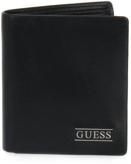 Guess New Boston Billford Portemonnee Guess , Black , Heren - ONE Size