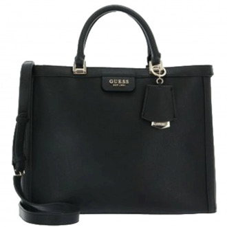Guess Nieuwe zwarte dames tas met sieraden Guess , Black , Dames - ONE Size