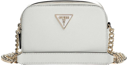 Guess Noelle Crossbody white Damestas Wit - H 14 x B 20.5 x D 7.5