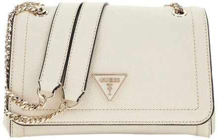 Guess Noelle flap crossbody - maat One size Ecru