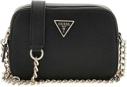 Guess Noelle II Crossbody Camera black schoudertas dames Zwart - H 13 x B 20 x D 8 cm