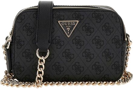 Guess Noelle II Crossbody Camera coal logo damestas Grijs - H 13 x B 20 x D 8 cm