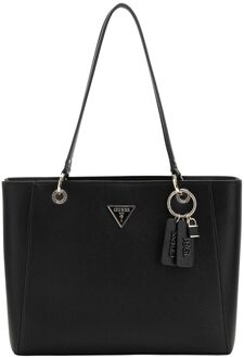 Guess Noelle II tote bag black schoudertas dames Zwart - H 37 x B 37 x D 9 cm
