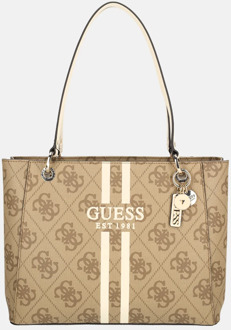Guess Noelle II tote shopper latte logo Bruin