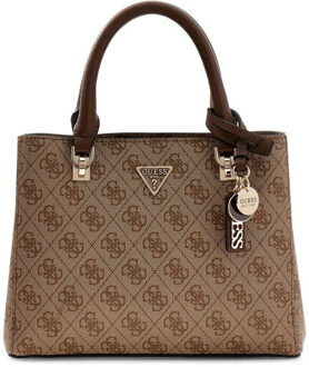 Guess Noelle small handtas - maat One size Bruin