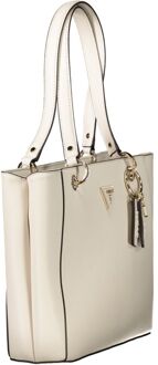 Guess Noelle tote bag bone schoudertas dames Beige - H 35 x B 27 x D 10 cm