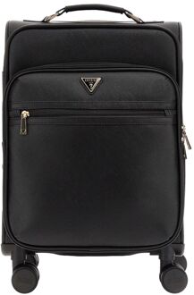 Guess Norom 18 In 8-Wheeler black zachte koffer Zwart - H 53 x B 36 x D 27 cm