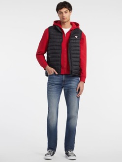 Guess Nylon Gewatteerde Gilet Zwart - S