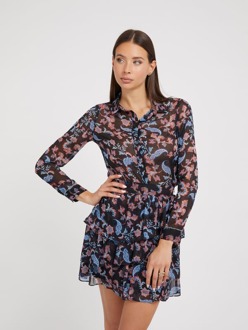 Guess Overhemd Met Print All-Over Roze multi - L