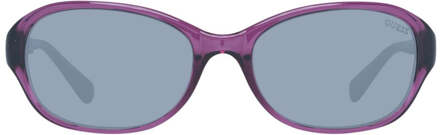 Guess Paarse Acetaat Zonnebril - maat