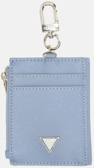 Guess pasjeshouder grey blue Lichtblauw