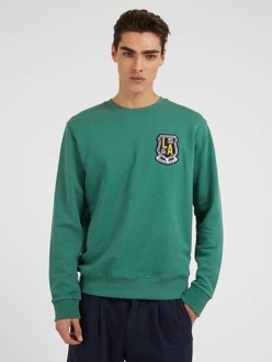 Guess Patches Sweater Groen