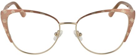 Guess Patroonframed Cateye Bril Bruin - One Size