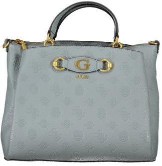 Guess Peony Noel Tote Guess , Blue , Dames - ONE Size