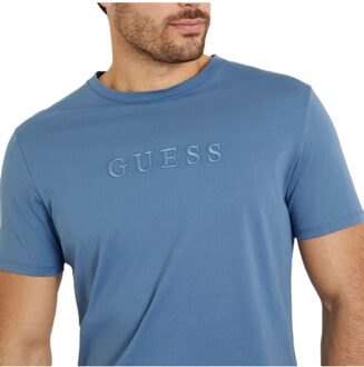 Guess Pima T-shirt voor heren Blauw - M