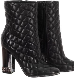 Guess Platte enkellaarsjes met ronde teen voor dames FLLDE3LEA10 Zwart - EU 35