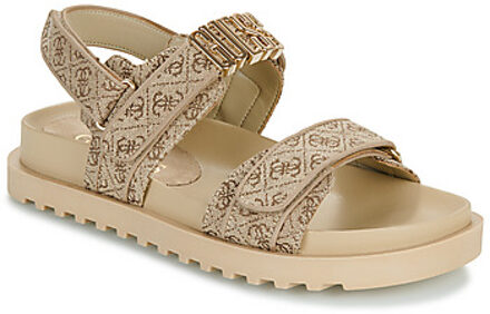 Guess Platte sandalen Guess FABELIS 2" Beige - 37,39