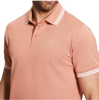 Guess Polo Guess heren sport piqué Rosé - L