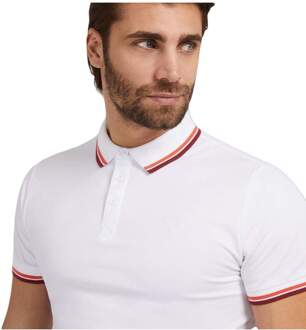 Guess Polo Guess Piqué heren Wit - S