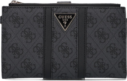 Guess Portefeuille Organizer Noreen 4G-Logo Zwart - T/U